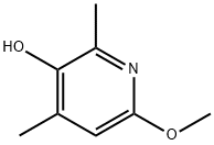 6-甲氧基-2,4-二甲基吡啶-3-醇 结构式