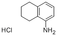 1-氨基-5,6,7,8-四氢化萘盐酸盐 结构式