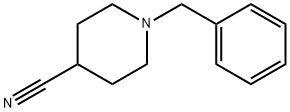 1-苄基-4-氰基哌啶 结构式