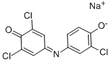 2,3',6-三氯代靛酚钠 结构式