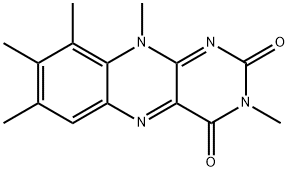 3,7,8,9,10-pentamethylisoalloxazine 结构式