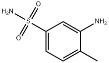 3-氨基-4-甲基苯磺胺 结构式