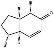 5H-Inden-5-one,1,2,3,3a,4,7a-hexahydro-1,3a,4,7a-tetramethyl-,(1R,3aS,4S,7aR)-(9CI) 结构式