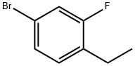 Benzene, 4-bromo-1-ethyl-2-fluoro- (9CI) 结构式