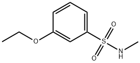 Benzenesulfonamide, 3-ethoxy-N-methyl- (9CI) 结构式