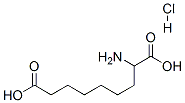 DL-2-氨基壬二酸盐酸盐 结构式