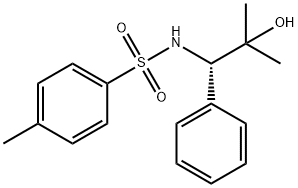 (S)-N-(2-HYDROXY-2-METHYL-1-PHENYL-PROPYL)-4-METHYL-BENZENESULFONAMIDE
 结构式