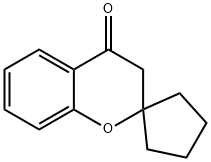 3,4-二氢螺[1-苯并吡喃-2,1'-环戊烷]-4-酮 结构式