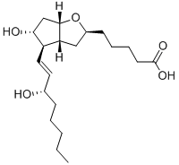 5,6BETA-DIHYDRO PGI2 结构式