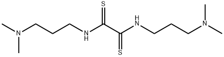 N,N'-bis[3-(dimethylamino)propyl]dithiooxamide 结构式