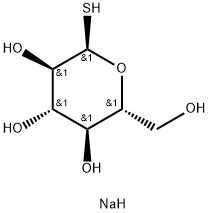 硫代葡萄酸钠 结构式