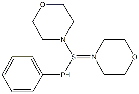 dimorpholin-4-yl-phenyl-sulfanylidene-phosphorane 结构式