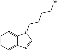 1H-Benzimidazole-1-butanol(9CI) 结构式