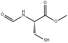 L-Cysteine, N-formyl-, methyl ester (9CI) 结构式