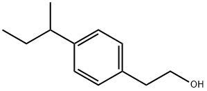 2-(4-butan-2-ylphenyl)ethanol 结构式