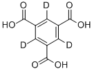 1,3,5-BENZENE-2,4,6-D3-TRICARBOXYLIC ACID 结构式