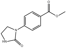 4-(2-氧代-1-咪唑啉YL)-苯羧酸甲酯 结构式