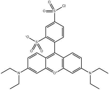 丽丝胺碱性蕊香红B磺酰氯 结构式