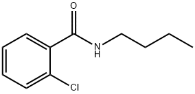 N-N-丁基-2-氯苯甲酰胺 结构式