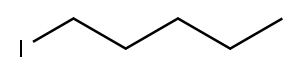 1-碘戊烷 结构式