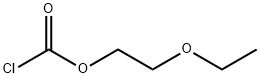 2-乙氧基乙基氯甲酸酯 结构式