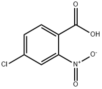 4-氯-2-硝基苯甲酸 结构式