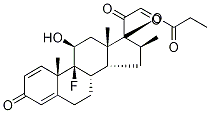21-Dehydro DexaMethasone 17-Propionate 结构式