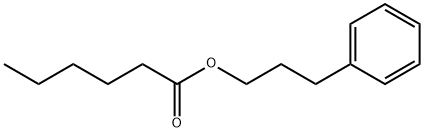 己酸 3-苯基丙酯 结构式