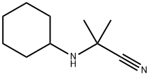 2-(Cyclohexylamino)-2-methylpropanenitrile 结构式