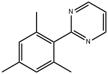 Pyrimidine, 2-(2,4,6-trimethylphenyl)- (9CI) 结构式