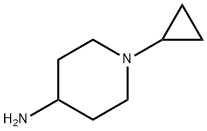 4-氨基-1-环丙基哌啶 结构式