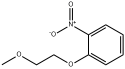 1-(2-甲氧基乙氧基)-2-硝基苯 结构式