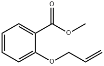 2-(烯丙氧基)苯甲酸甲酯 结构式