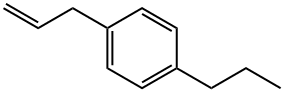 3-(4-N-PROPYLPHENYL)-1-PROPENE 结构式