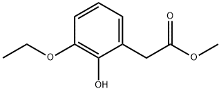 Benzeneacetic acid, 3-ethoxy-2-hydroxy-, methyl ester (9CI) 结构式