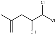 1,1-Dichloro-4-methyl-4-penten-2-ol 结构式