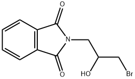 1H-Isoindole-1,3(2H)-dione, 2-(3-bromo-2-hydroxypropyl)- 结构式