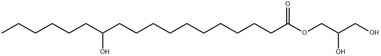 2,3-二羟基丙基 12-羟基硬脂酸酯 结构式