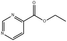 4-嘧啶甲酸乙酯 结构式