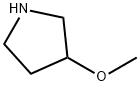 3-甲氧基吡咯烷 结构式