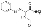 3-氨基-3-亚氨基-2-苯偶氮基丙酰胺单盐酸盐 结构式