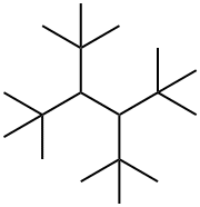 3,4-Bis(1,1-dimethylethyl)-2,2,5,5-tetramethylhexane 结构式
