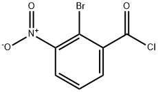 2-Bromo-3-nitrobenzoyl chloride 结构式