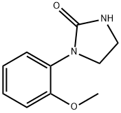 1-(2-甲氧基苯基)咪唑啉-2-酮 结构式