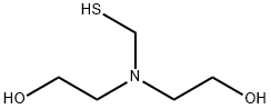 Ethanol, 2,2-[(mercaptomethyl)imino]di- (7CI) 结构式