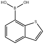 苯并[B]噻吩-7-基硼酸 结构式
