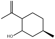 Cyclohexanol, 5-methyl-2-(1-methylethenyl)-, (5R)- (9CI) 结构式