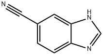 1H-苯咪唑-5-腈 结构式