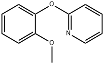 2-(2-甲氧基苯氧基)吡啶 结构式