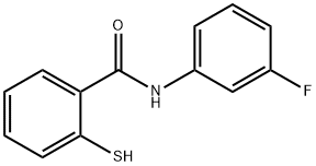 Benzamide, N-(3-fluorophenyl)-2-mercapto- (9CI) 结构式